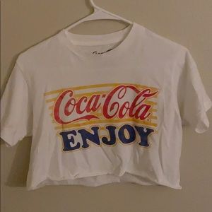 Cropped Coca Cola tshirt